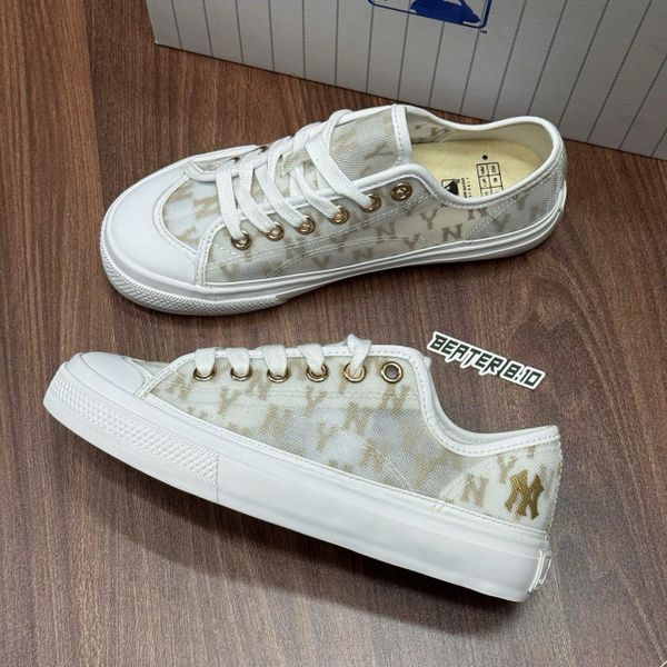 383 - Giày MLB Playball Mono Mesh New York Yankees Gold (3ACVVMS2N)