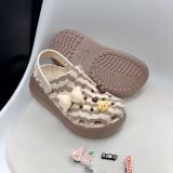 Giày Clog Unisex Crocs Crush Easy Chic - Latte - 211974-2Q9 - 1138
