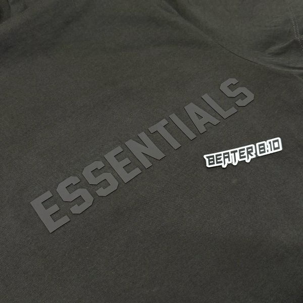 Áo Thun Fear Of God Essentials Off Black 2022 - 145