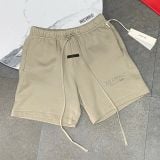 958 - Quần Fear of God Essentials Soccer Fleece Shorts Timber - 160SP252001F