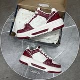 696 - Giày MLB Chunky Liner Classic Monogram NY Maroon - 3ASXCMN4N-50RDD