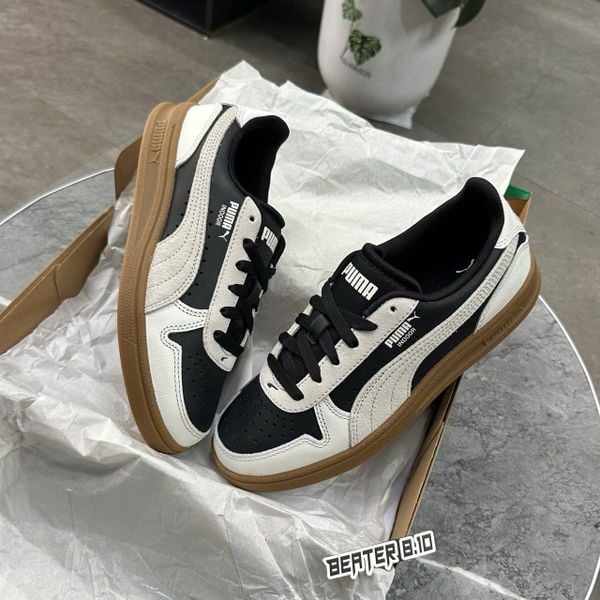 Giày Thể Thao Puma Nữ Indoor Quiet Lux Black Gum - 400464-02 - 1363