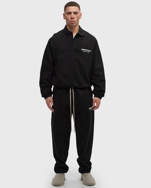 1023 - Áo Polo Fear of God Essentials Core Logo Fleece Sweatshirt 