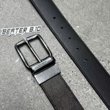 907 - Dây Thắt Lưng Da Nam COACH 38mm Khoá Đảo Chiều Màu Nâu - CW351 QBXAM