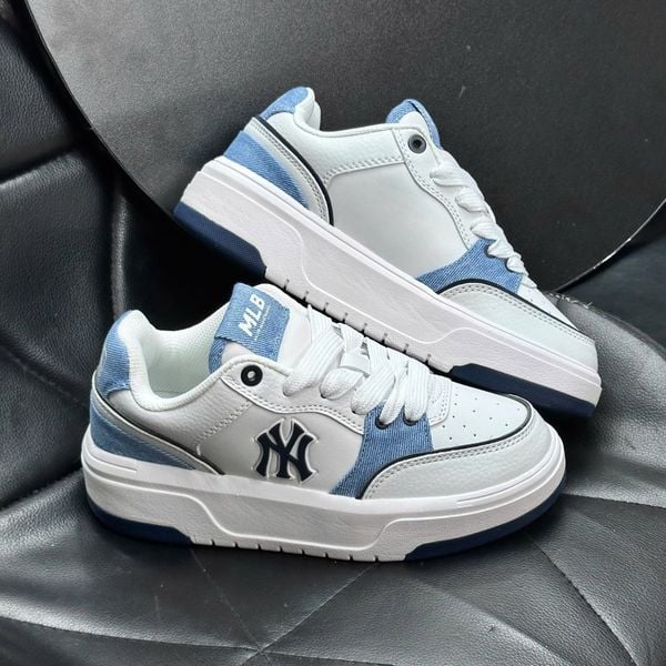 1033 - Giày MLB Chunky Liner Denim Pocket New York Yankees Navy - 3ASXD015N-50NYS