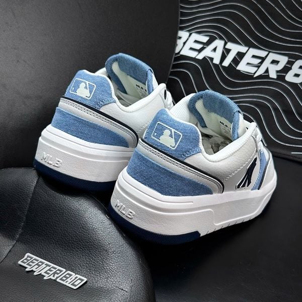 1033 - Giày MLB Chunky Liner Denim Pocket New York Yankees Navy - 3ASXD015N-50NYS