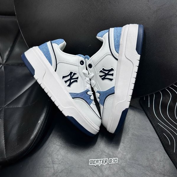 1033 - Giày MLB Chunky Liner Denim Pocket New York Yankees Navy - 3ASXD015N-50NYS