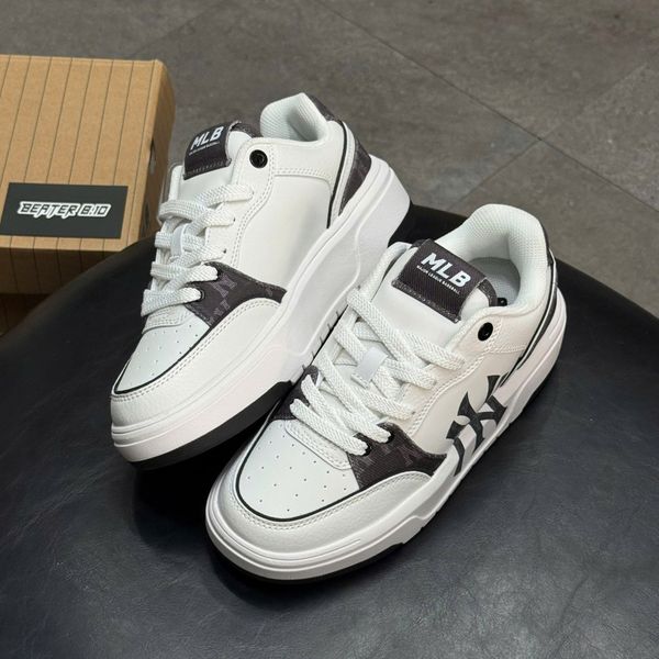 1040 - Giày MLB Chunky Liner Pocket Monogram NY Black - 3ASXM056N-50BKS