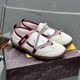 868 - Giày Jeep Lifestyle Shoes W Low-top Beige Red - P651W13111