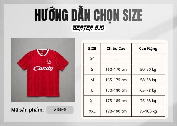 Áo Bóng Đá Liverpool Retro 1988/1989 Sân Nhà - A13345 - 1428