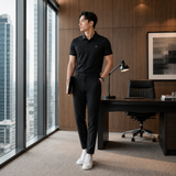 Áo Polo Adidas Ultimate365 Solid Black - IM8409 - 1213
