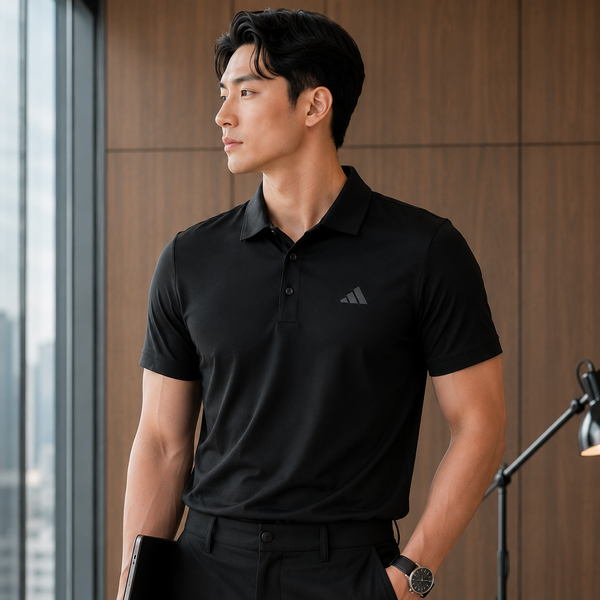 Áo Polo Adidas Ultimate365 Solid Black - IM8409 - 1213