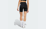 Quần Adidas Short Legging 3 Sọc Optime Essentials Black Grey - JF1048 - 1189