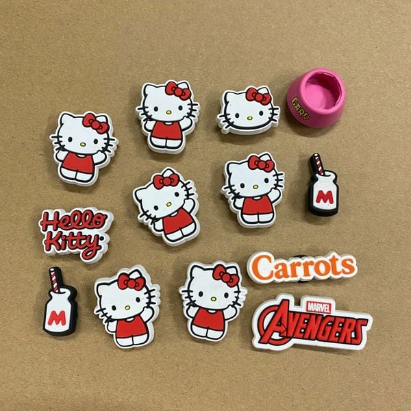 871 - Set Jibbitz Crocs Phối Sẵn Dễ Thương