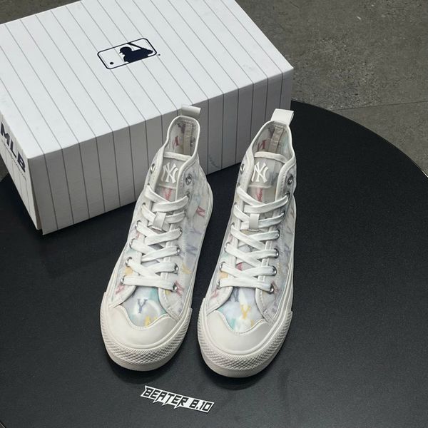 253 - Giày MLB Playball High 7 Color Monogram Mesh - 3ACVCMM2N-50IVS