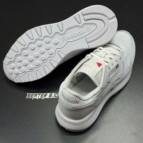 555 - Giày thể thao Reebok Classic Leather trắng - GY0957
