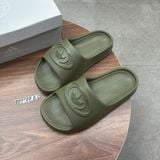 946 - Dép Adidas Adilette Trefoil Badge Moss Green