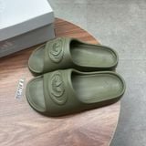 946 - Dép Adidas Adilette Trefoil Badge Moss Green