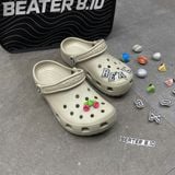 933 - Dép Sandal Clog Unisex Crocs Classic Linen