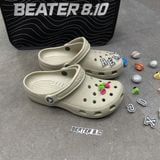 933 - Dép Sandal Clog Unisex Crocs Classic Linen