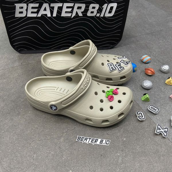 933 - Dép Sandal Clog Unisex Crocs Classic Linen