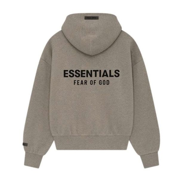 992 - Áo Hoodie Fit Fleece Zip Up Fear of God Essentials Classic 'Homestead' 2025 - 192AS254781F