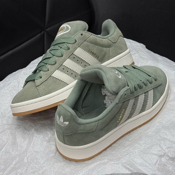 1010 - Giày Adidas Originals CAMPUS 00s Silver Green - JI2753