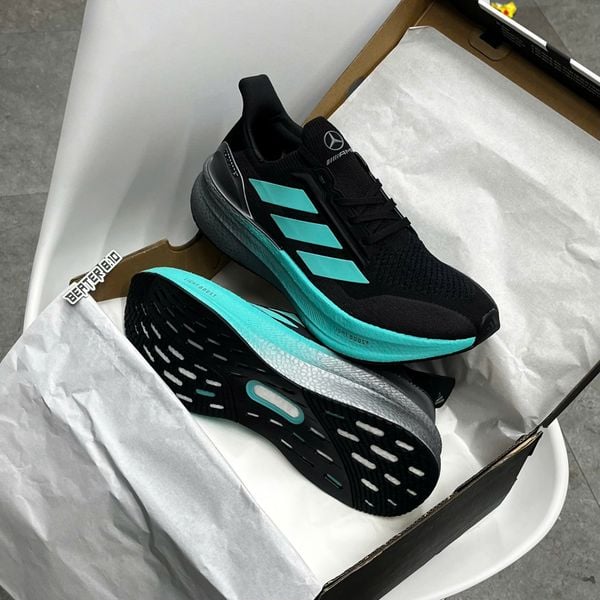 Giày Adidas Nữ Trainer Ultraboost 5x Mercedes Amg Petronas Formula One Team Black - JR9385 - 1240