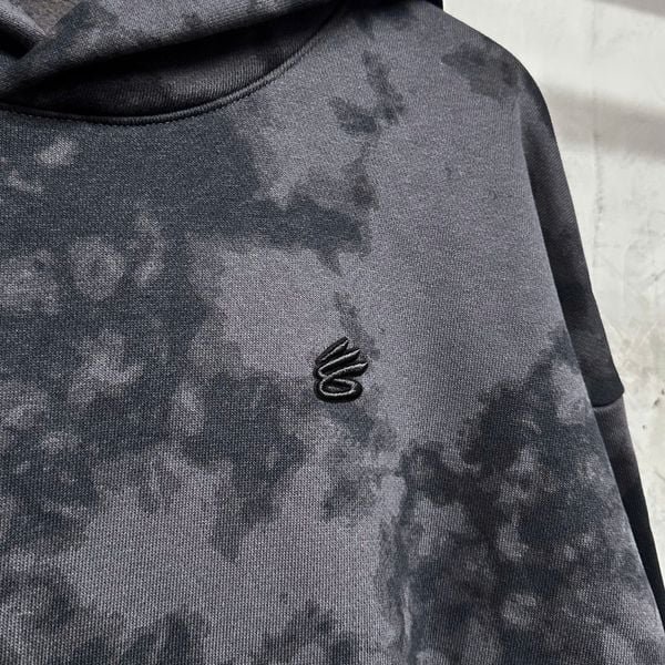 Áo Hoodie Under Armour Curry Acid Wash Sweatshirt Hoodie 'Black Grey' - 1380326-010 - 1273