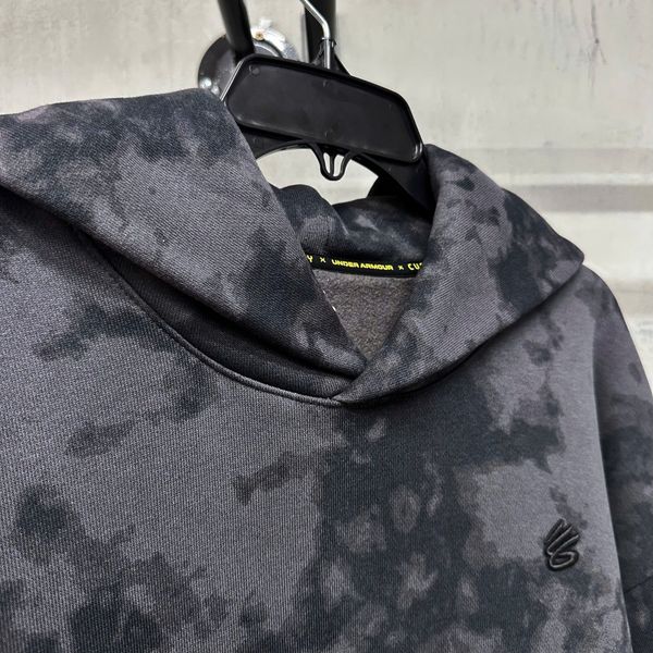 Áo Hoodie Under Armour Curry Acid Wash Sweatshirt Hoodie 'Black Grey' - 1380326-010 - 1273