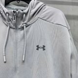 Áo Hoodie Zip Under Armour Essentials Swacket Hoodie Jacket 'Grey' - 1378824-011 - 1275