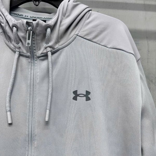 Áo Hoodie Zip Under Armour Essentials Swacket Hoodie Jacket 'Grey' - 1378824-011 - 1275