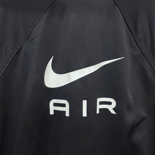 Áo Khoác Zip Nike Contrasting Stand Collar Large Logo  - DQ4222-010 - 1283