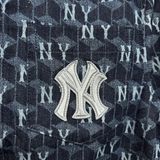 Áo Sơ Mi MLB Denim Cube Monogram Deep Navy Blue - 3ADRM0734-50NYD - 1345