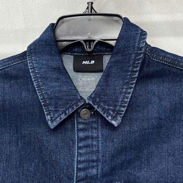 Áo Sơ Mi MLB DenimCube Monogram Big Lux - 3ADRM0434-50NYD - 1347