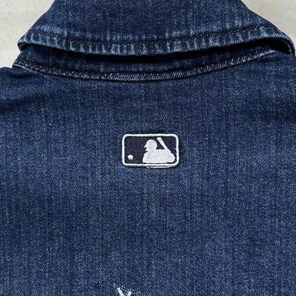 Áo Sơ Mi MLB DenimCube Monogram Big Lux - 3ADRM0434-50NYD - 1347