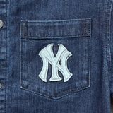 Áo Sơ Mi MLB DenimCube Monogram Big Lux - 3ADRM0434-50NYD - 1347