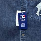 Áo Sơ Mi MLB DenimCube Monogram Big Lux - 3ADRM0434-50NYD - 1347