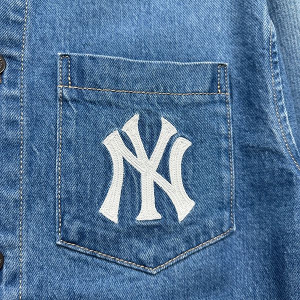 Áo Sơ Mi MLB Denim New York Yankees - 3ADRR0134-50INS - 1349