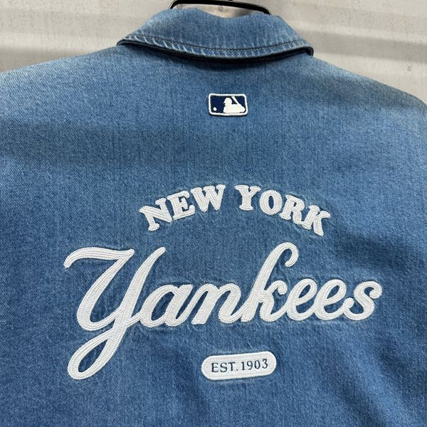 Áo Sơ Mi MLB Denim New York Yankees - 3ADRR0134-50INS - 1349