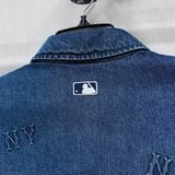 Áo Sơ Mi MLB Denim Classic Embossed Monogram - 3ADRM0841-50INS - 1348