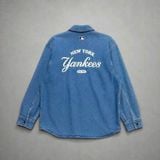Áo Sơ Mi MLB Denim New York Yankees - 3ADRR0134-50INS - 1349