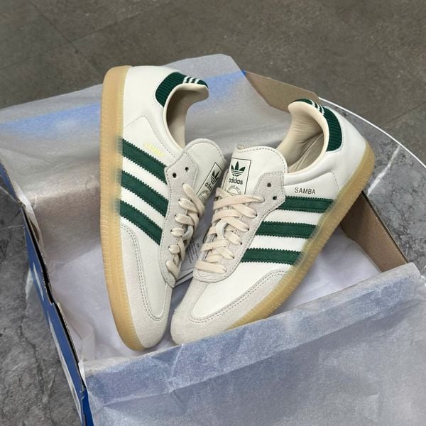 Giày Adidas Samba OG Collegiate Green - IH6844 - 1338