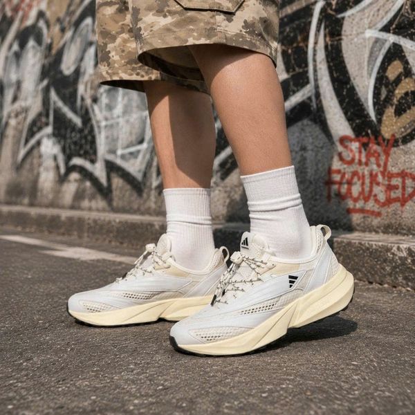 Giày Adidas Lightblaze Vista Chalk White - JR7460 - 1336