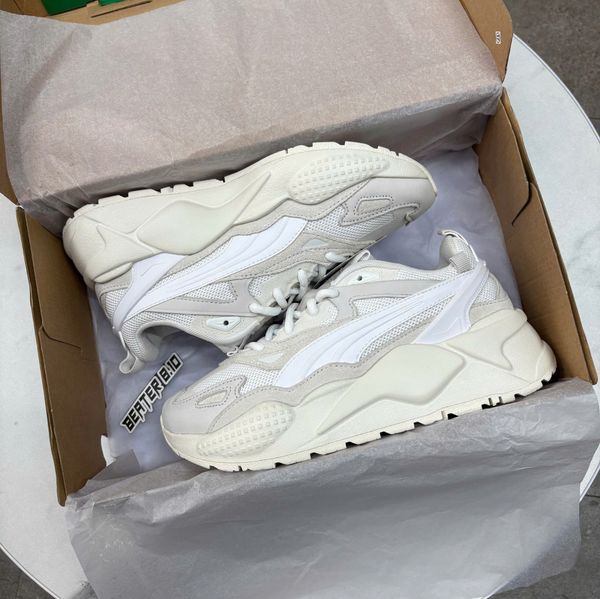 Giày Puma RS-X Efekt Premium White Feather Grey - 390776-02 - 1362