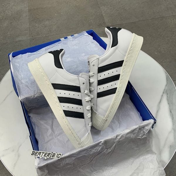 Giày Adidas Originals Superstar 82 White Black - JI2025 - 1371