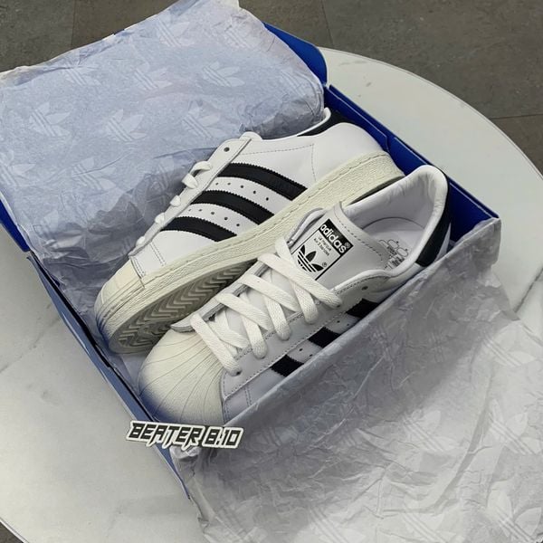 Giày Adidas Originals Superstar 82 White Black - JI2025 - 1371