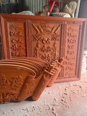 Cửu Huyền Thất Tổ Gỗ Hương Đỏ Mẫu 01