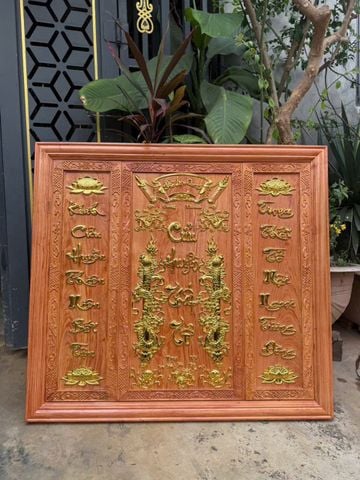 Cửu Huyền Thất Tổ Gỗ Hương Đỏ Mẫu 01