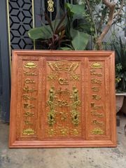 Cửu Huyền Thất Tổ Gỗ Hương Đỏ Mẫu 01
